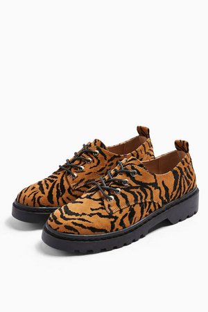 FURNACE Tiger Lace Up Shoes | Topshop
