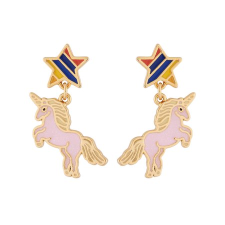 Girly Unicorn Earrings | N2 by Les Néréides