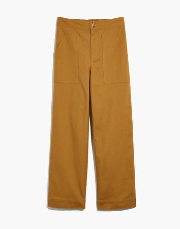 Duvall Button-Front Pants