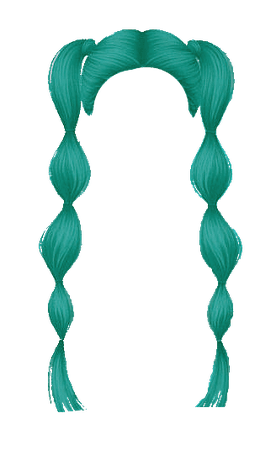 Nightcrawler Bubbles Sims 4 Hair - Dark Teal (Dei5 Edit)