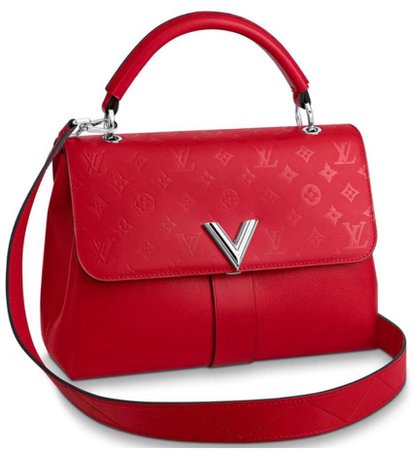 Louis Vuitton red bag