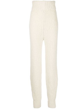 KHAITE The Josephine Knitted Trousers - Farfetch