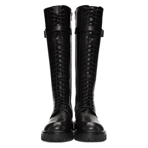 knee boots lace up png