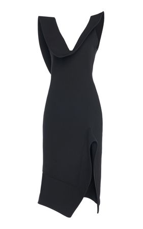 Draped Knit Midi Dress By Bottega Veneta | Moda Operandi