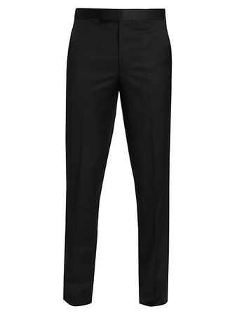 Shop Saks Fifth Avenue COLLECTION Classic Tuxedo Pants | Saks Fifth Avenue