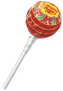 Cherry lollipop