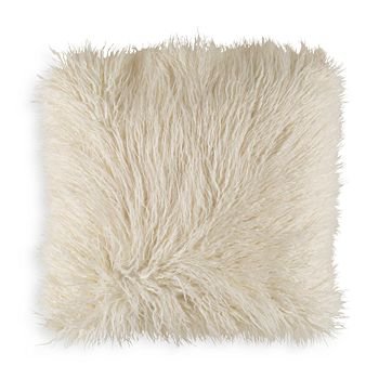 Surya Faux Fur Throw Pillow Collection | Bloomingdale's