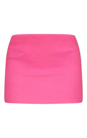 Hot Pink Stretch Low Rise Extreme Micro Mini Skirt | PrettyLittleThing USA