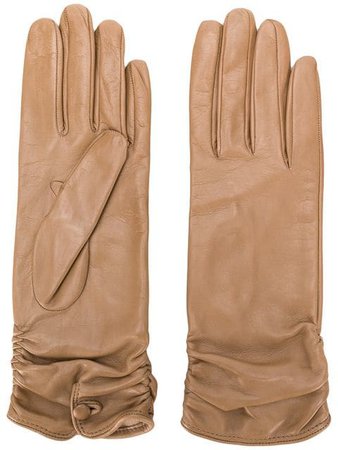 Gala Gloves ruched cuff gloves