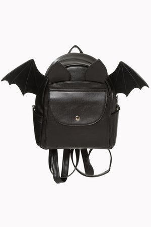 Waverley Bat Wing Gothic Backpack by Banned | Gothic
