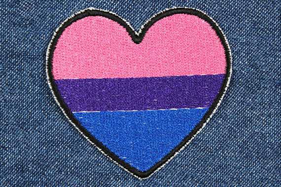bisexual heart patch