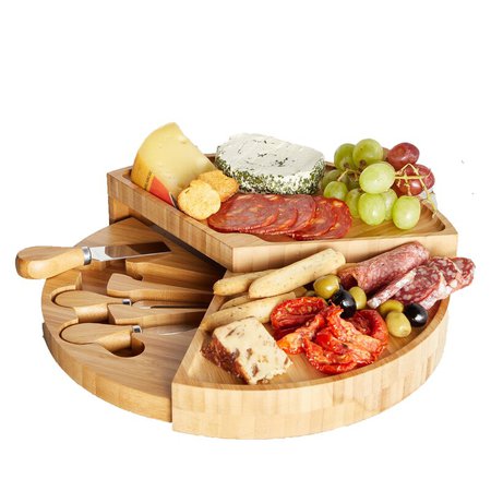 VonShef Tiered Fold Out Cheese Board and Platter | Wayfair.ca