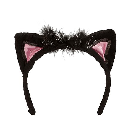 Black Cat Ears Headband | Party City