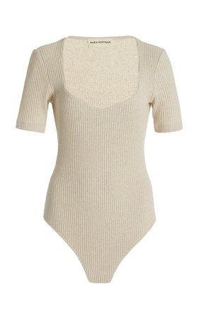 Mara Hoffman Marlowe Ribbed-Knit Bodysuit By Mara Hoffman | Moda Operandi