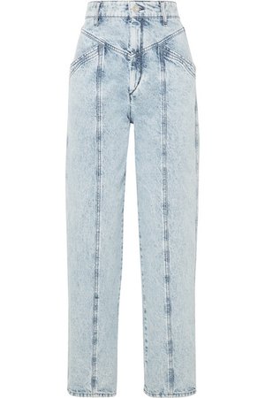 Isabel Marant | Lenia high-rise straight-leg jeans | NET-A-PORTER.COM