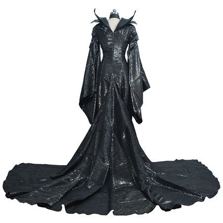 High Quality Custom Made Dark Witch Maleficent Adult Women Halloween Party Cosplay Costume Maleficent Dress | Wish