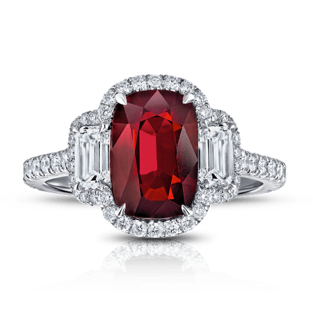 ruby & diamonds ring