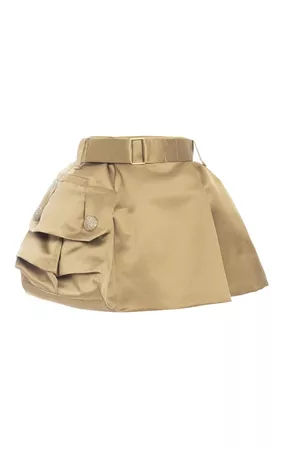 MARC JACOBS : SS2015 Gold Silk Satin Twill Mini Skirt | Sumally
