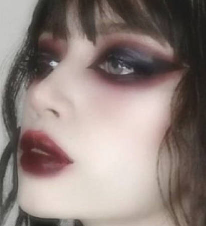 romantic goth makeup