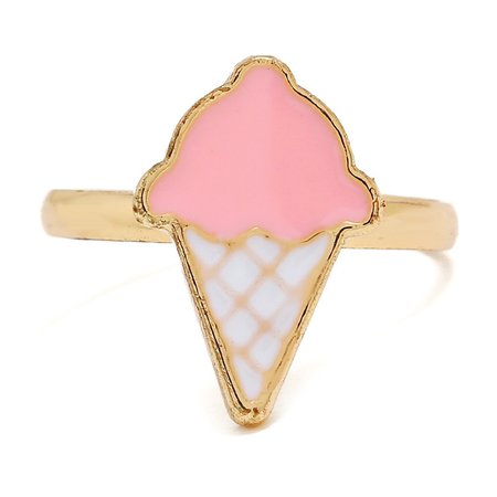 Buy Women's Fashion Ring Ice Cream Design Creative Ring Accessory & Rings - at Jolly Chic