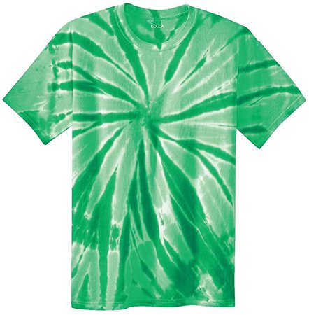 Amazon.com: Koloa Surf Co.(tm) Colorful Tie-Dye T-Shirt,Purple,Adult Large (41-43): Clothing