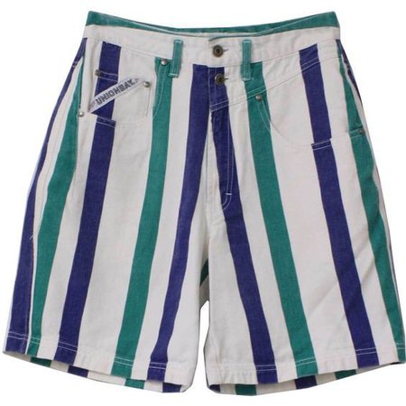 nautical striped shorts