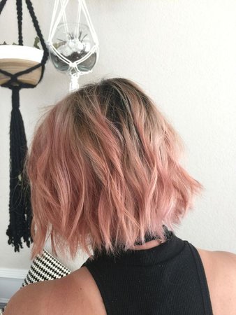 blonde hair with pink tips - Google Search