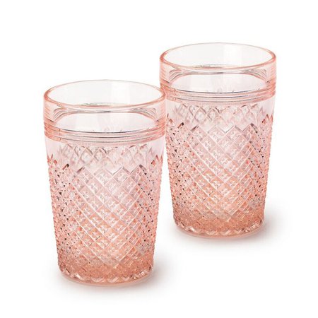 Mosser Glass Pink Glass Tumbler Set of 4 | Goop