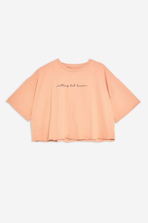 'Nothing But Love' T-Shirt | Topshop