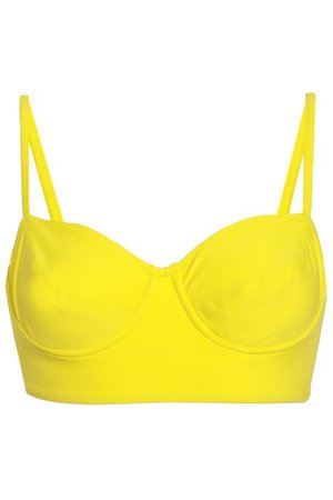 Neon bikini top | NORMA KAMALI | Sale up to 70% off | THE OUTNET