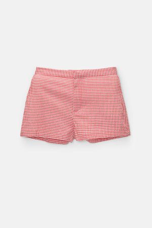 Gingham Bermuda shorts - pull&bear