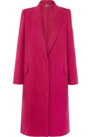 Alexander McQueen Wool and cashmere-blend coat £2,163een Wool and cashmere-blend coat