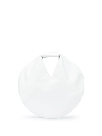 MM6 Maison Margiela circular clutch bag white S63WC0057P2260 - Farfetch