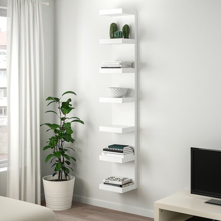 LACK Wall shelf unit, white - IKEA