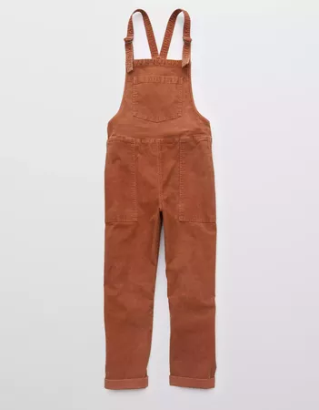 Aerie Corduroy Overall brown