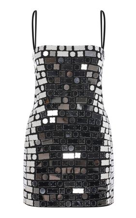 Duffy Mirror-Detailed Mini Dress By Ila. | Moda Operandi