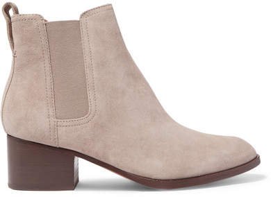 Walker Suede Chelsea Boots - Taupe