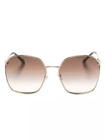 Miu Miu Eyewear Sonnenbrille Mit Eckigem Gestell - Farfetch