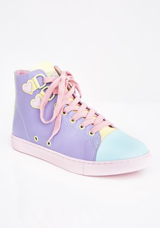 pastel purple shoes