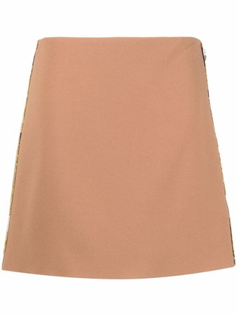 Versace Satin mini-skirt - Farfetch