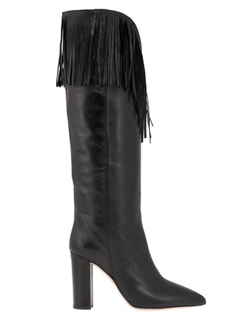 Paris Texas Boots With Fringes