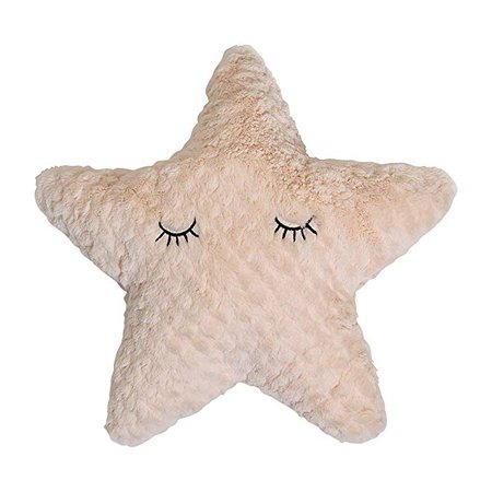 Bloomingville A75116283 Ivory Star Shaped Pillow with Eyelashes: Amazon.ca: Gateway
