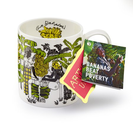 Oxfam Zambia Banana Mug