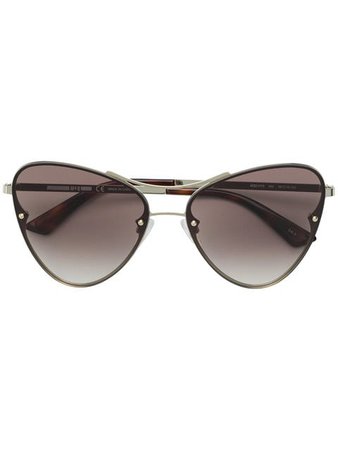 Alexander McQueen Oversized Tinted Sunglasses