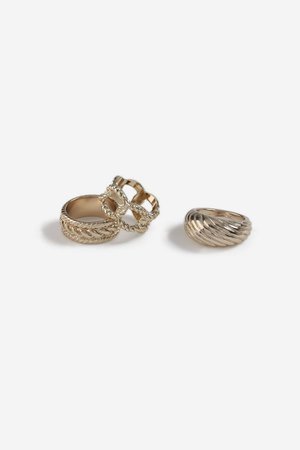 Metallic Rings Jewelry | Bags & Accessories | Topshop