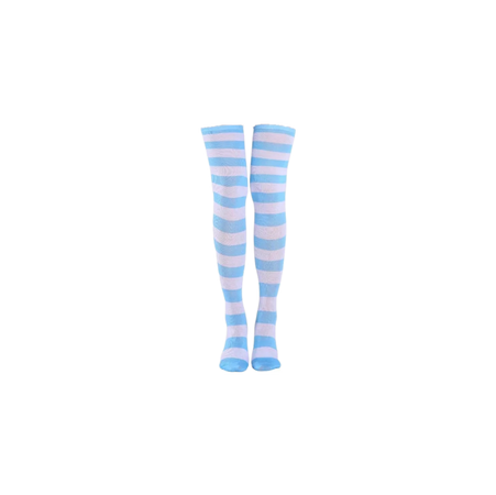 socks blue and white