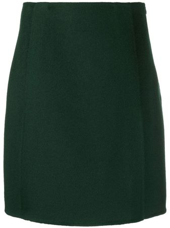 P.A.R.O.S.H. Fitted Wool min-skirt - Farfetch