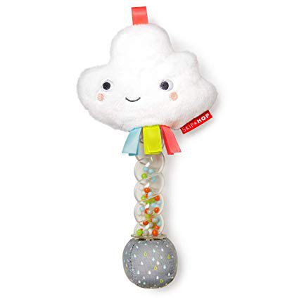 Amazon.com : Skip Hop Silver Lining Cloud Rattle, Rainstick : Baby