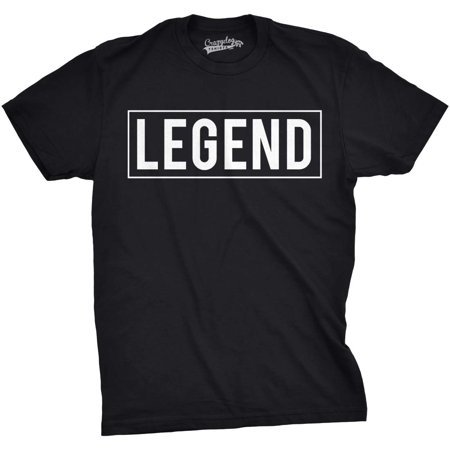 Crazy Dog Tshirts - Mens Legend Funny Shirts Bragging Tee Hilarious Novelty Saying Vintage T shirt - Walmart.com