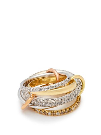 SPINELLI KILCOLLIN  Venus 18kt gold and diamond ring